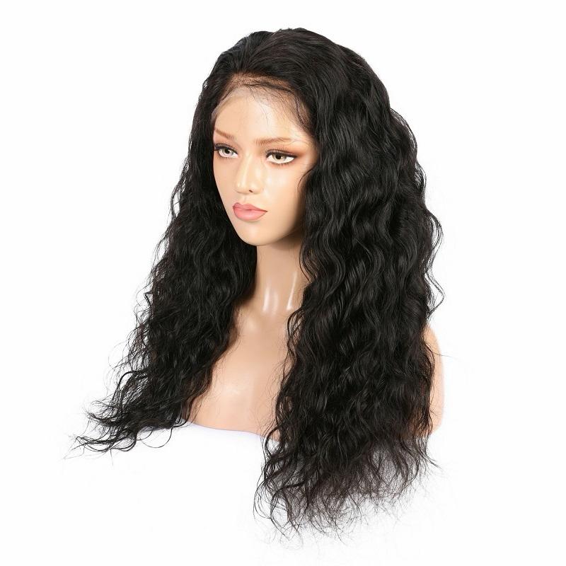 13x4 water wave lace frontal wig
